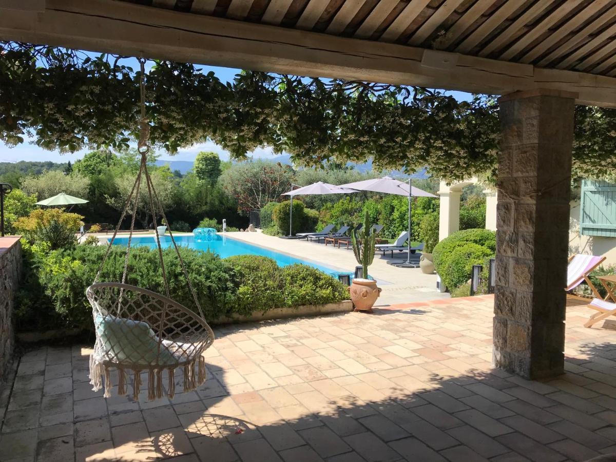 Le Mas De La Source Bed & Breakfast Mougins Bagian luar foto