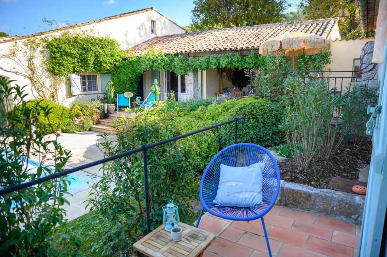 Le Mas De La Source Bed & Breakfast Mougins Bagian luar foto