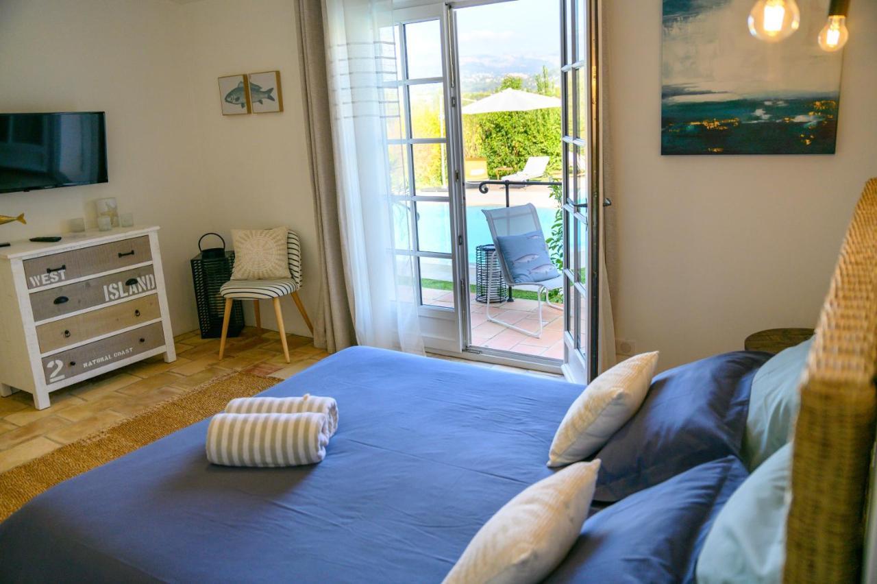 Le Mas De La Source Bed & Breakfast Mougins Bagian luar foto